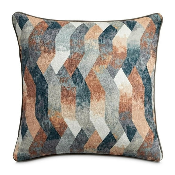 Pemberly Row 19" Velvet Throw Pillow - Smoke Gray in Set of 2