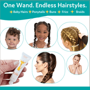T is for Tame - Hair Taming Cream Wand, Natural, Vegan, Stick for Frizz, Static, Flyaways & More
