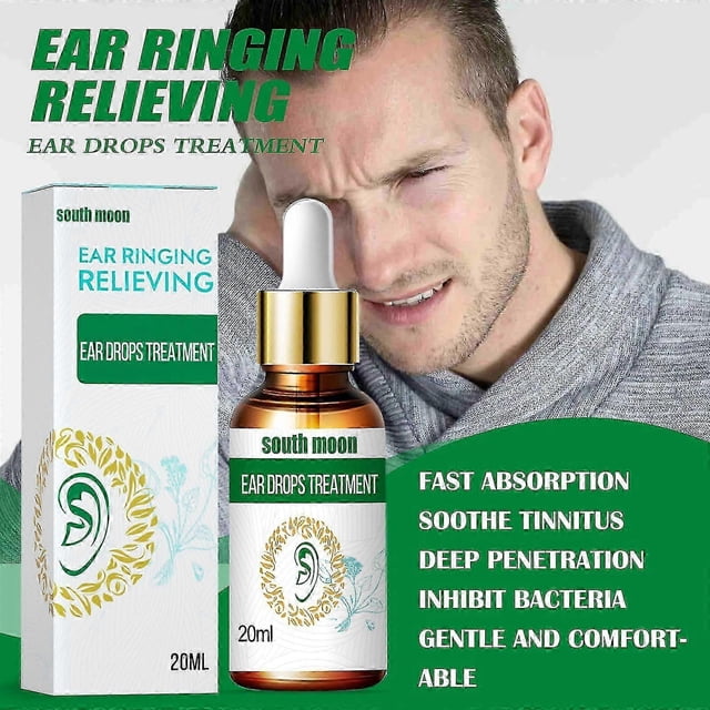 Tinnitus Ear Drops relieve tinnitus troubles, airplane tinnitus drops, ear cans, and ear buzzing Ea