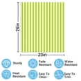 thumbnail image 2 of Bright green and White Vertical Dishwasher Magnet Cover Decorative Sticker for Home Cabinet Kitchen 23" x26", 2 of 5