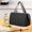 Black, variant on Lunch Tote Bag for Women | Waterproof Insulated Lunch Bag, Foldable Thermal Food Carrier with Wide Opening & Double Zipper for Office, Commute & Daily Meal Transport, Orange