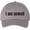 Grey, variant on I Am Unwell Embroidered Dad Hat Relatable Meme Minimalist Baseball Cap (Grey)