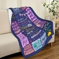 thumbnail image 4 of Birthday Gifts for 8 Year Old Girls Boys, 8 Year Old Girl Birthday Gift Ideas, 8th Birthday Decorations for Girls, Birthday Present for 8 Year Old Girl, Girls Age 8 Throw Blanket 60x50 Inch, 4 of 5