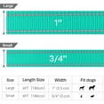 thumbnail image 4 of LAICAIW 6FT Reflective Dog Leash with Soft Padded Handle for Training,Walking Lead for Large, Medium,Turquoise, 4 of 7