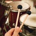 thumbnail image 2 of Mobutofu 1 Pair Durable Grip Percussion Instrument Accessories Marimba Sticks 18.7X0.8in, 2 of 8
