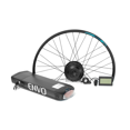 thumbnail image 1 of ENVO Ebike KIT 500W Electric Bicycle E Bike Complete Conversion Kit Front Hub Motor, Rack Battery Li-Ion LCD (20in rim size), 1 of 9