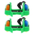 thumbnail image 1 of BRIGHTFUFU 1 Paire de Patins à Roulettes Verts Roues Lumineuses Réglables pour Jeu Extérieur, 1 of 8