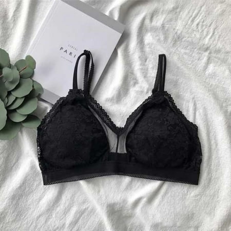 

Lingerie Bra Women Underwear Lace Bralette Detachable Pad Bra brassiere Fashion Wireless Bra top High quality