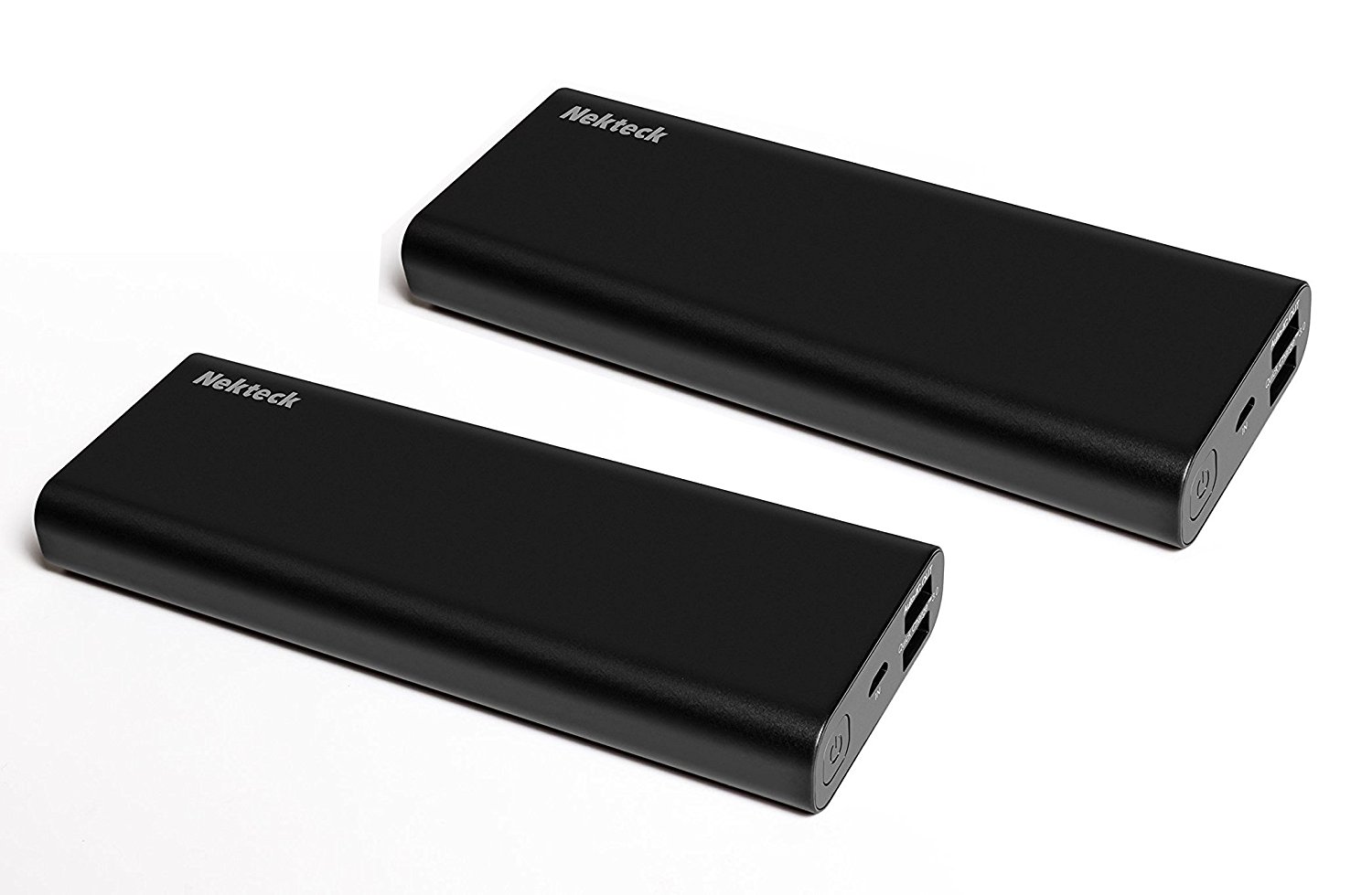 Nekteck [2Pack] 20100mAh Power Bank with Quick Charge 3.0 Output, Power Pack Portable Phone