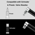 thumbnail image 4 of Mini Bike Pump Super Fast Tire Inflation Portable Bicycle Pump Aluminum Alloy Tire Tube Inflator, 4 of 8