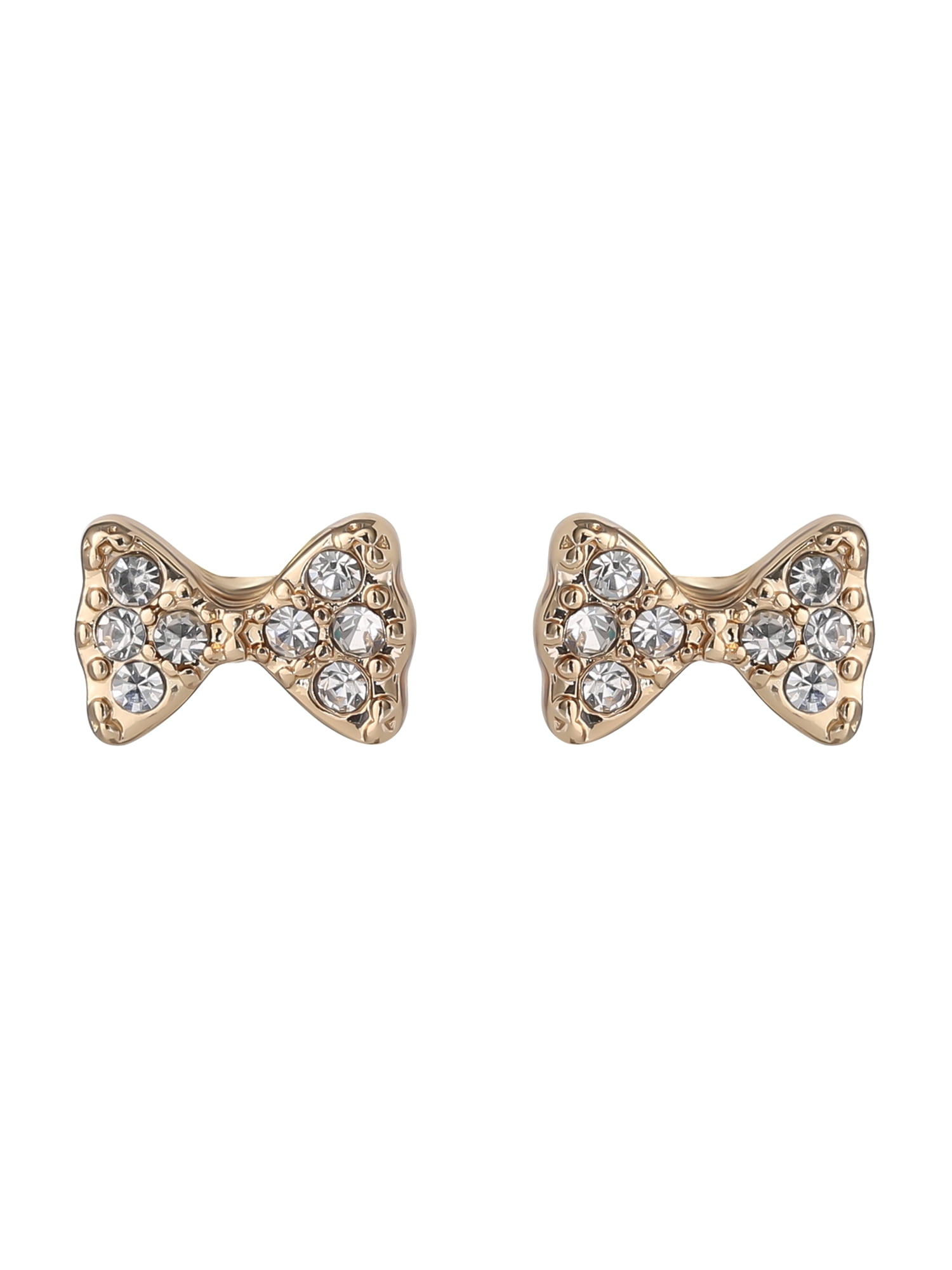 Celebrity Pink Women's Bow & Heart Earring Set - 3 Pairs
