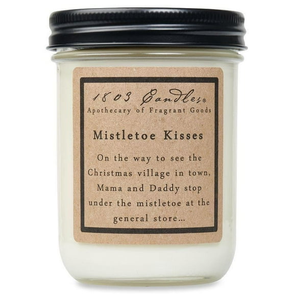 Primitive 1803 Candle - Mistletoe Kisses
