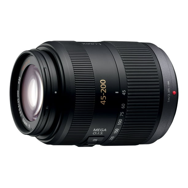 Panasonic Lumix H-FS045200 - Telephoto zoom lens - 45 mm - 200 mm