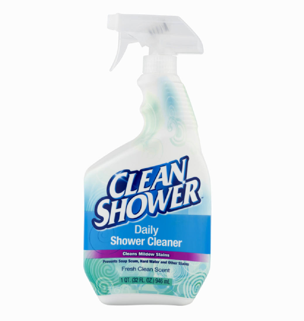 Daily Shower Cleaner Basin Tub Tile Soap Scum Mildew 32 oz Liquid