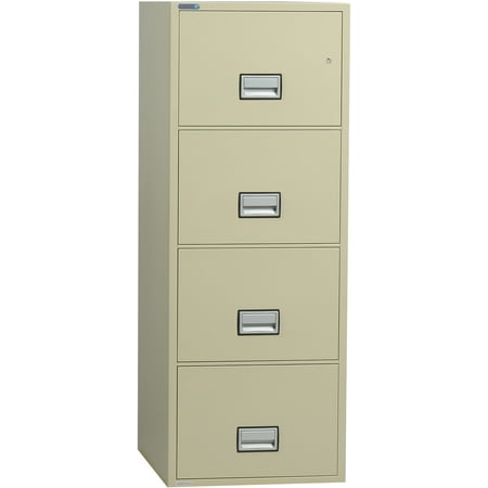 Phoenix Vertical 31 Inch 4 Drawer Legal Fireproof File Cabinet