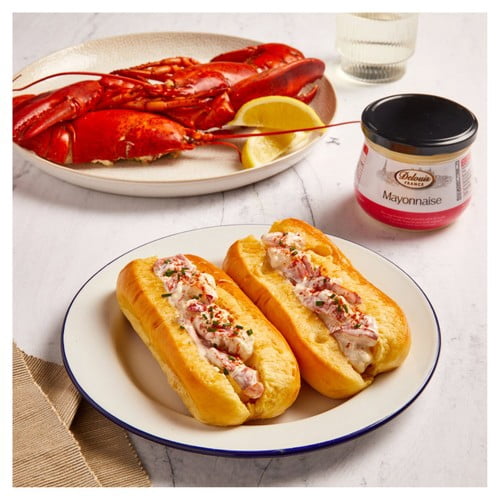 Delouis Mayonnaise 250g, British Import (Pack of 2)