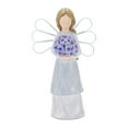 thumbnail image 5 of Set Of Two 7" Green Polyresin Angel Figurine, 5 of 6
