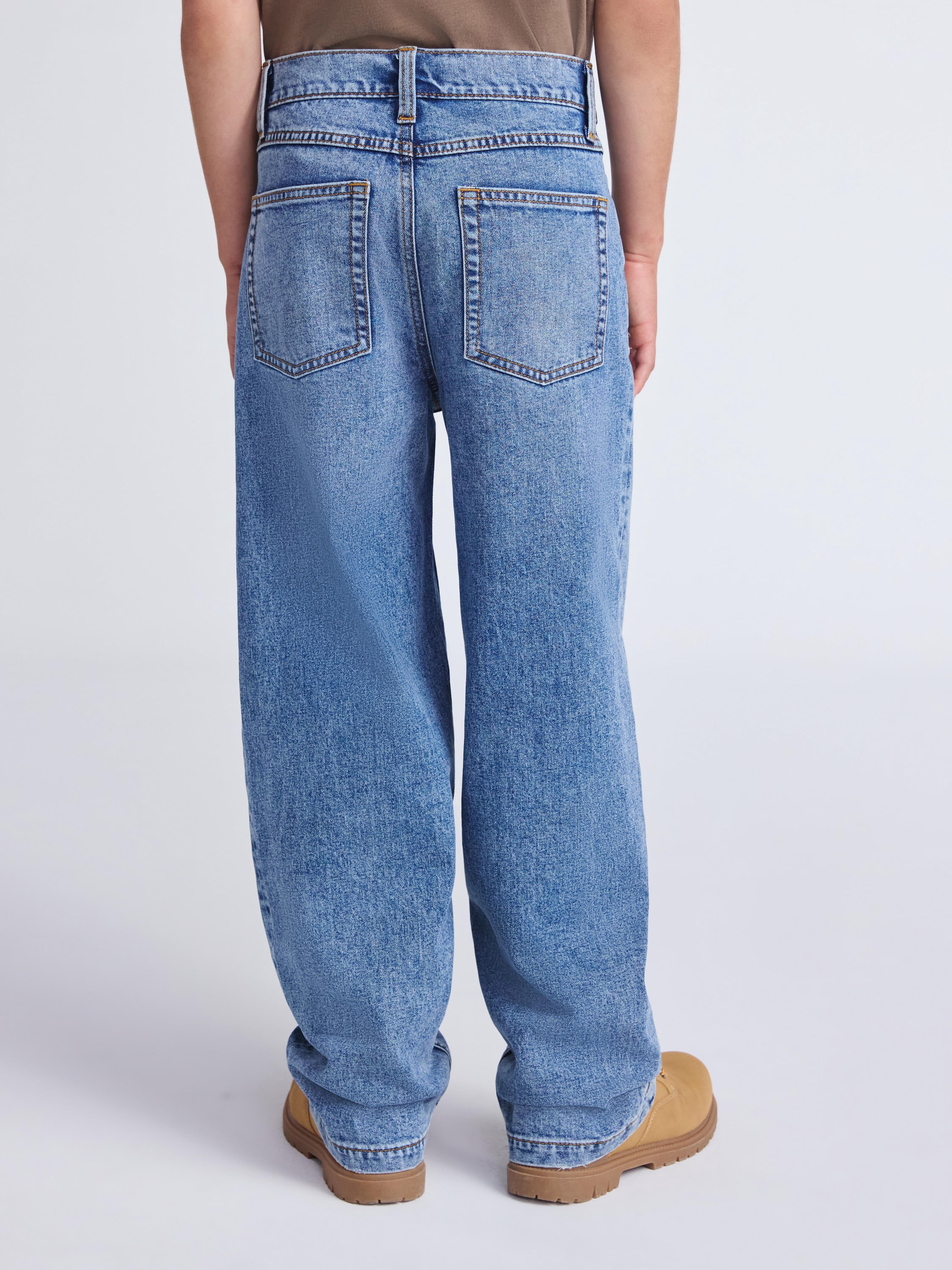 Weekend Academy Boys Baggy Denim Jeans, Sizes 4-18