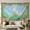 D, variant on XaaKee Tapestry Wall Hanging, Palace Garden Charger Large Wall Tapestry, High-Quality Polyester Tapestry For Bedroom, Home And Office Decor, 60x40Inch
