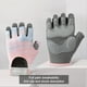 thumbnail image 5 of Guantes De Fitness Guantes de fitness de medio dedo Guantes de ciclismo suaves Accesorios deportivos (L azul) Sywqhk Para Estrenar, 5 of 8