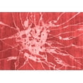 thumbnail image 1 of Ahgly Company Indoor Rectangle Abstract Red Contemporary Area Rugs, 5' x 7', 1 of 4