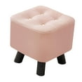 thumbnail image 4 of Guardoinrt Small Footstool Stable Step Stool Footrest Orange Office Room Entryway for Dressing Pink 28x28x28cm, 4 of 6