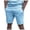 Light Blue, variant on Mens Shorts Casual Male Solid Color Shorts Casual Fitness Pantsants Workwear Outwear Mens Sport Shorts Black XL