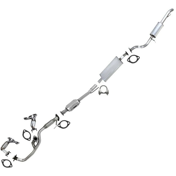 Stainless Steel Exhaust System Kit for 2001-2004 Ford Escape & Mazda Tribute 3.0L | EPA-Approved