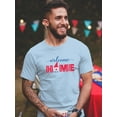 thumbnail image 2 of Welcome Home July 4Th T-Shirt Men -Image by Shutterstock, Male x-Large, 2 of 4