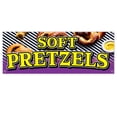 thumbnail image 1 of Soft Pretzels 13 oz Vinyl Banner With Metal Grommets, 1 of 5