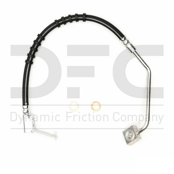 Front Right Dynamic Friction Company Brake Line Hose 350-39011