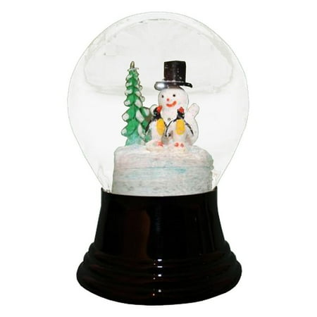 Perzy Snowman and Penguins Snow Globe