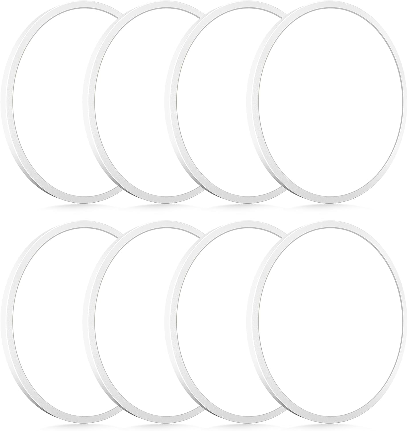 HOVMAP Flush Mount Light, 8 PC LED Flush Mount Ceiling Light Fixture 18W Adjustable Low Profile Ceiling Lights, Round, Dimmable Ceiling Light, Kitchen Lighting Fixtures Ceiling, 9" White 5CCT