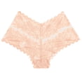 thumbnail image 2 of Naittoop Women's Underwear Sexy V Waist Shorts Panties Lightweight Soft Scallop Sheer Lace Trim Underwear, 2 of 5