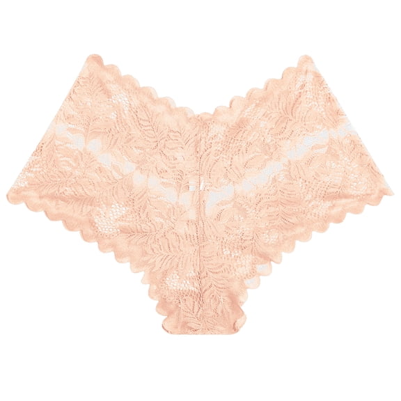 Hfnxid Women's Seamless Boy Short Panties Lace High Waisted Stretch Cheeky Lady Underwear Briefs Bikini Hipsters