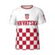 thumbnail image 1 of Camiseta con estampado 3d de la bandera de Croacia para hombre y mujer, pantalón corto informal de verano, ropa de calle Harajuku, camiseta de fútbol, 1 of 3