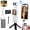White + 64G Card, variant on Ourlife 4K Pocket Gimbal Camera, 75MP AI Face Tracking Vlog Camera, 330° Rotating Lens, 1.72" Touch Screen, 64GB Memory Card, 2400mAh Battery, Black