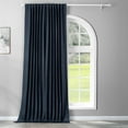 thumbnail image 1 of Navy Blue Extra Wide Blackout Room Darkening Curtain (1 Panel), Navy Blue, 100W X 120L, 1 of 6