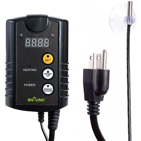 BN-LINK Digital Heat Mat temperature Thermostat Controller for Seed Germination Reptiles and Brewing, 40-108°F