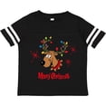 thumbnail image 3 of Inktastic Merry Christmas Reindeer Boys or Girls Toddler T-Shirt, 3 of 5