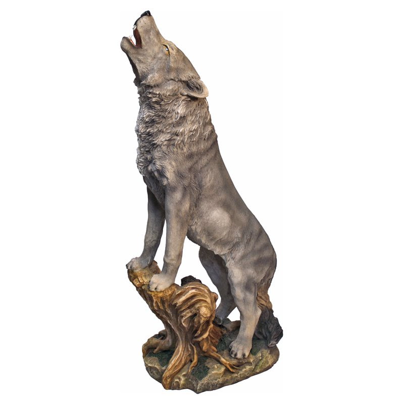 Design Toscano Howling Lone Wolf Garden Statue by Design Toscano