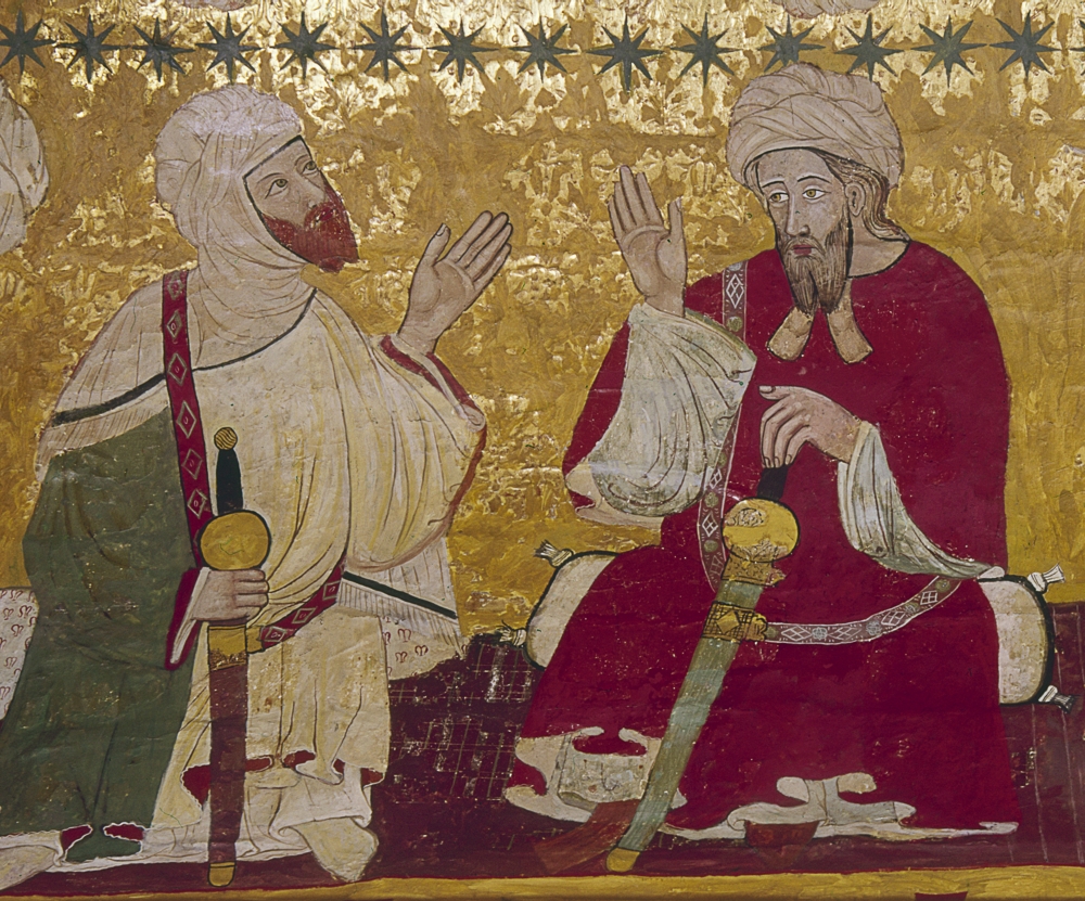 Spain Moors C1375 Nmuslim Men Of AlAndalus Painting Late 14Th Century