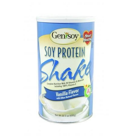 Genisoy soja shake de protéines, la vanille Protein Shake, 22,2 Bidons Ounce