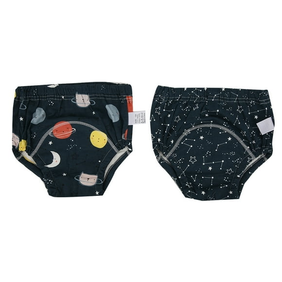 Pantalones de entrenamiento de algodón para niños pequeños, ropa interior de entrenamiento para ir al baño, calzoncillos de entrenamiento lavables para bebés, pantalones de entrenamiento pa