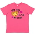 thumbnail image 3 of Inktastic Valentine's Day You Stole a Pizza of My Heart Youth T-Shirt, 3 of 5