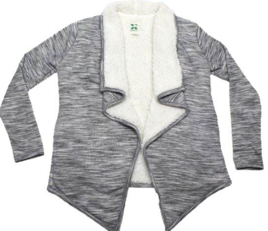 sherpa wrap cardigan
