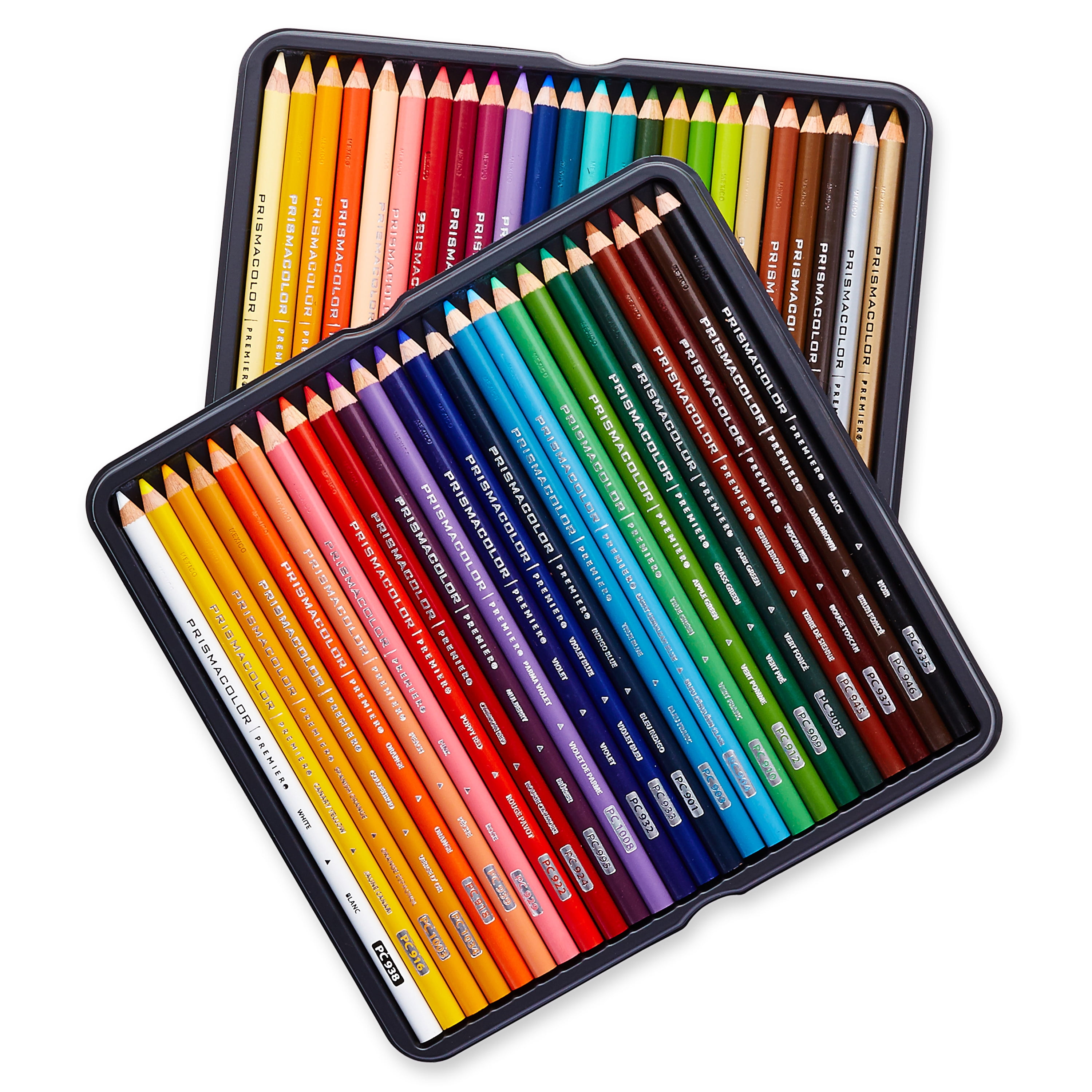 Basics Premium Colored Pencils, Soft Core, 48 Count Set, Multicolor