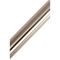 thumbnail image 1 of 72 Po. Tube en Acier Inoxydable Ajustable Edenscape Americana pour Tringle de Rideau de Douche, Nickel Satiné, 1 of 1