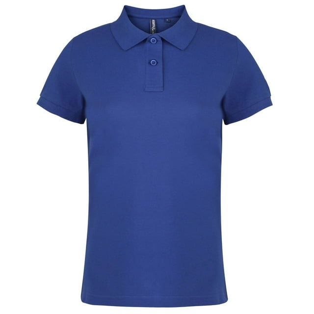Asquith & Fox Polo Uni à Manches Courtes pour Femmes