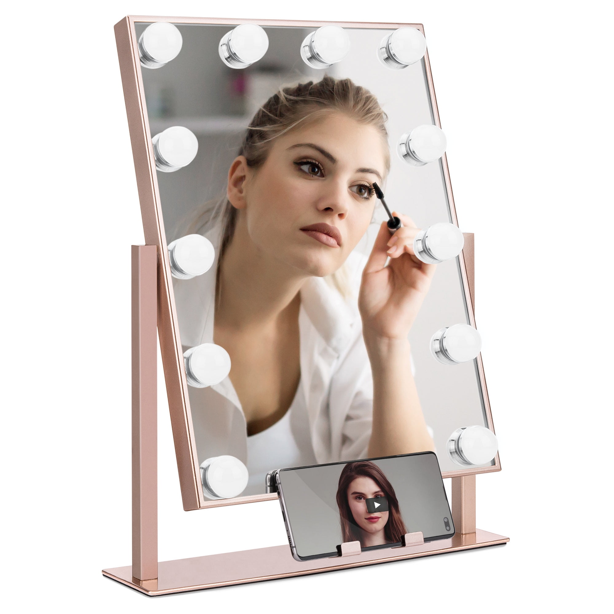 Best Choice Products Hollywood Makeup Vanity Mirror w/ Smart Touch